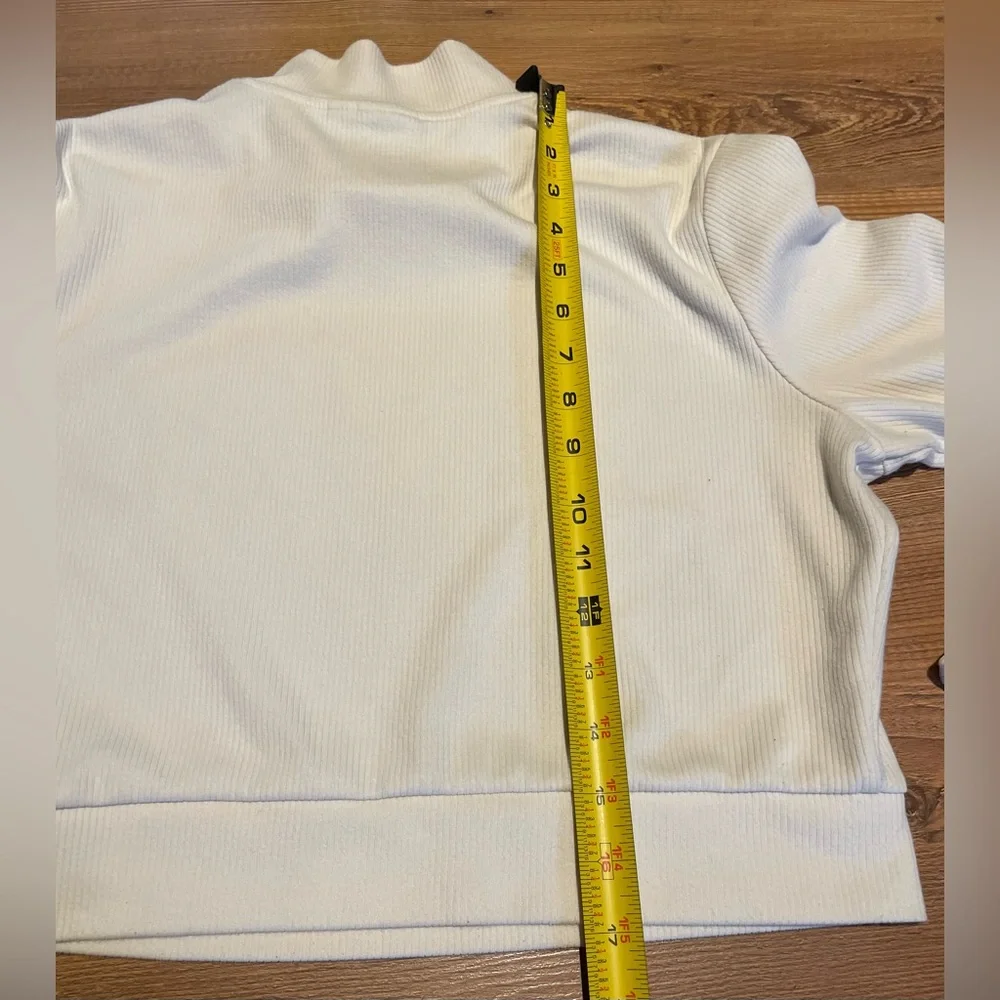 ADIDAS RETRO LUXURY CROPPED LONG SLEEVE TEE Size L - Picture 7 of 12